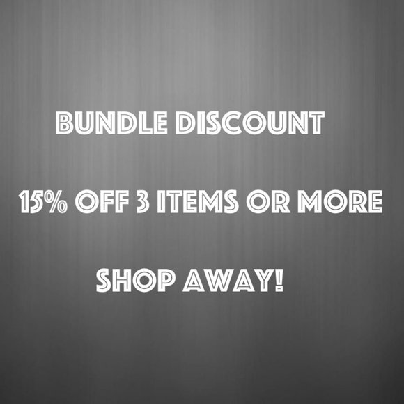 Bundle Discount - Picture 1 of 1